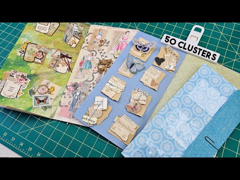 clusterbook 50 cluster ideas for junk journals #clusterbook