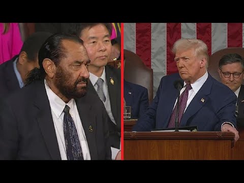 Rep. Al Green interrupts Trump speech, gets KICKED OUT
