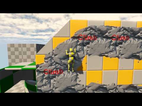 UDK Adventure Game Mechanics - WIP 16 Climbing Update