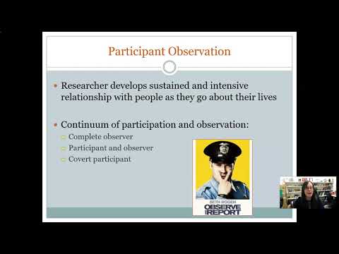 Qualitative Methods & Participant Observation