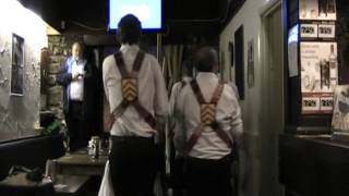 preview picture of video 'Archive: Cardiff Morris dance Black Joke at the 6 Bells in Coity, 17th May 2011.'