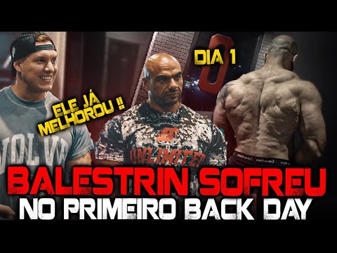 BALESTRIN SUFFERED ON THE FIRST BACK DAY!!!
