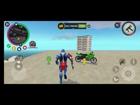ROPE HERO MAFIA CITY WAR ROBOT WALA GAME