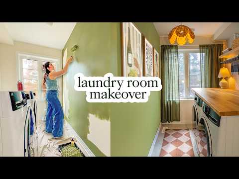 This laundry room had the audacity to be ugly AND unfunctional