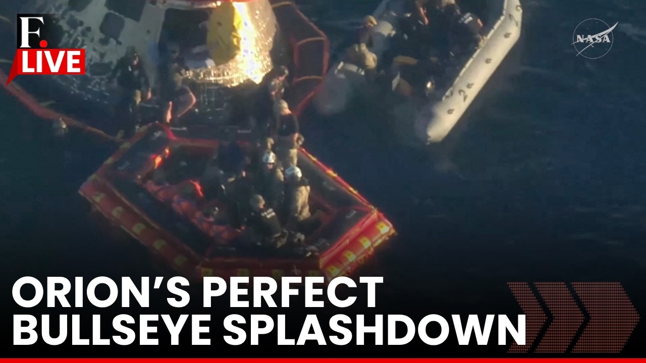 NASA Artemis II Splashdown LIVE: Artemis II Returns To Earth After Historic Moon Mission