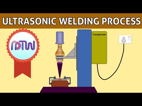Part of a video titled How Ultrasonic Welding process works - YouTube
