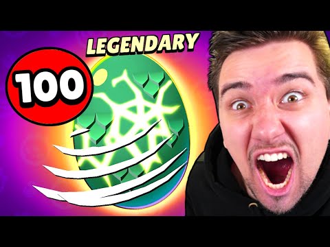 100x MONSTER EGG OPENING! 😱 | Brawl Stars