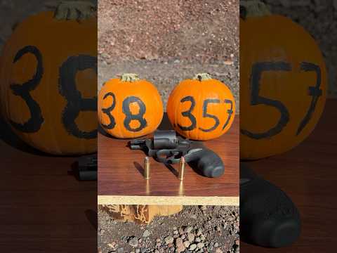 .38 special vs .357 Mag 🎃 #Gun #Revolver