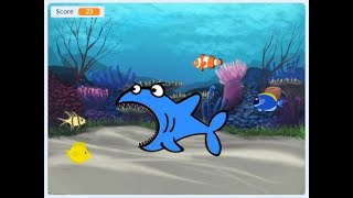 Scratch Tutorial | Shark and Minnows | Easy Beginner