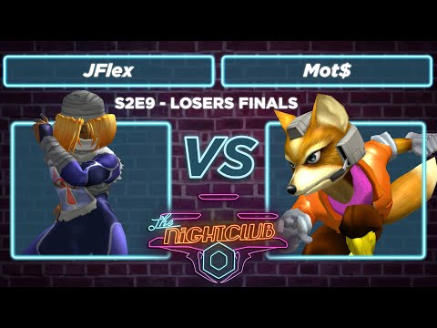 The Nightclub S2E9: JFlex (Sheik) vs Mot$ (Fox) - Losers Finals SSBM