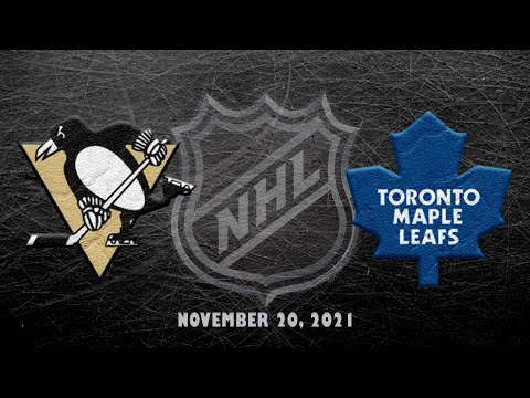 NHL Penguins vs Maple Leafs | Nov.20, 2021