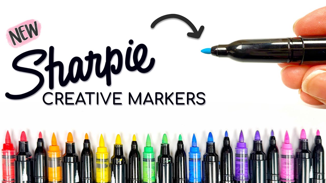 FINE TIP! Sharpie Creative Markers Brand New Set!!