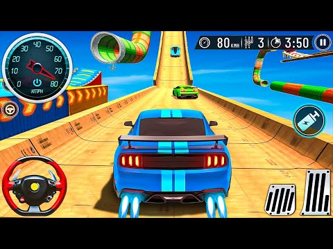 Muscle Car Stunts 2025 - Mega Ramp Car Stunt Master 3D - Android  Gameplay