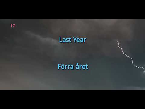 English:Swedish Adverbs Of Time Learn Swedish While You Sleep!