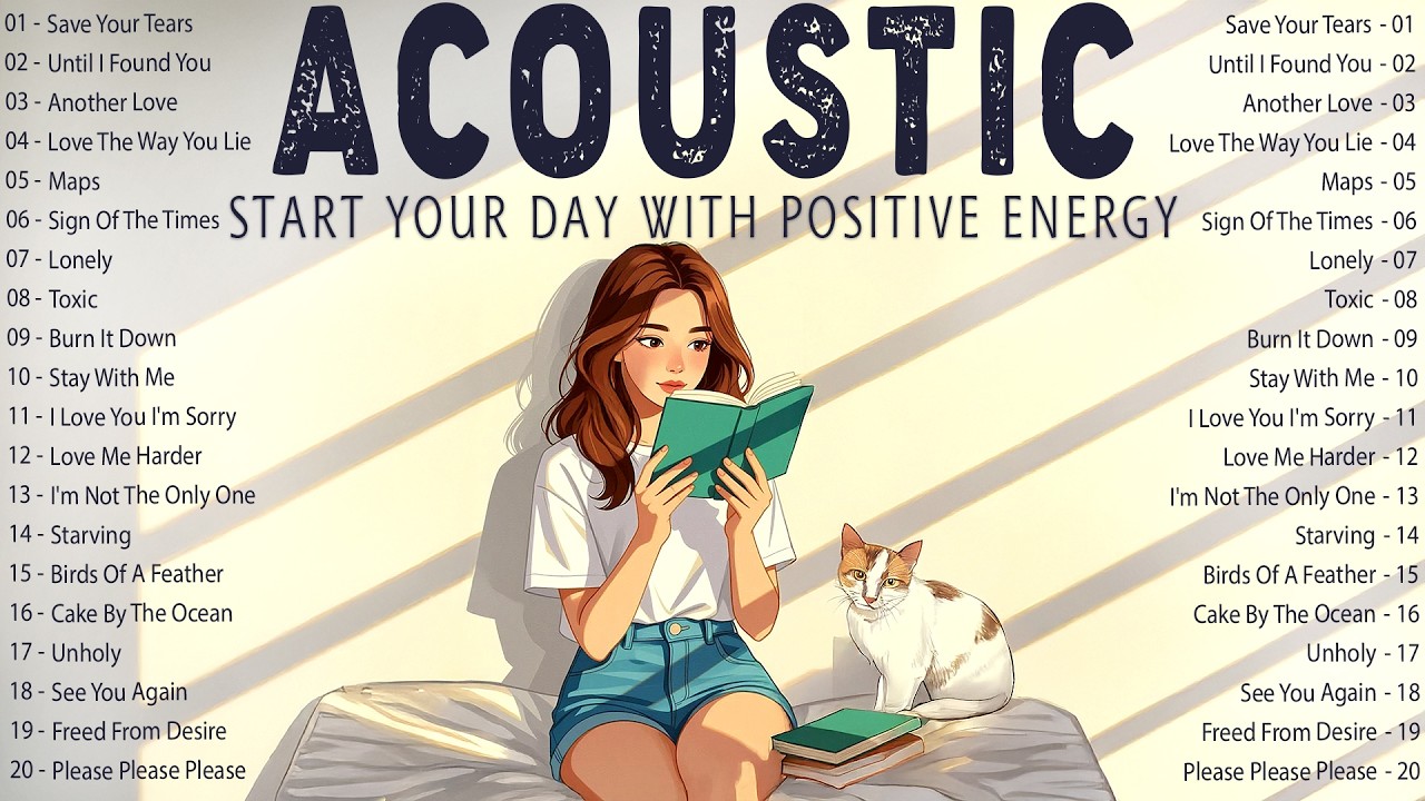 Acoustic Songs with Lyrics 2026 🌤️ Morning Coffee to Start Your Day With Positive Energy