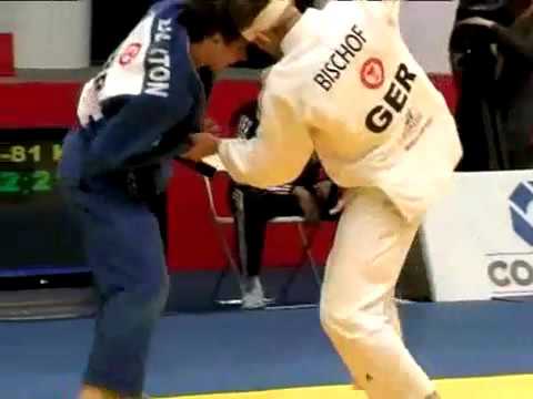 JUDO 2007 Super World Cup: Euan Burton (GBR) - Ole Bischof (GER)