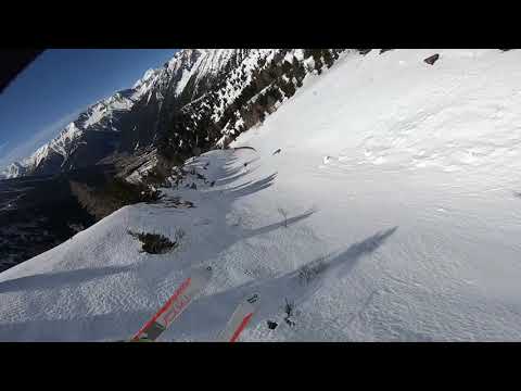"Star Wars" canyon speedflying
