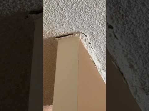 Gradual Lift of Slab Foundation: Failing Newel Post