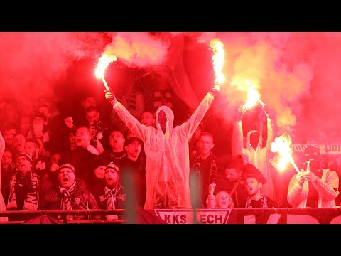 Piro, konfetti, serpentyny Lech Poznań - Zagłębie Lubin (25.10.2019)