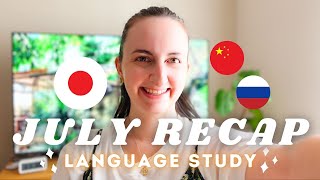 I HAD A BREAKTHROUGH WITH CHINESE! 🇯🇵🇨🇳🇷🇺 2024 Study Recap Ep. 7