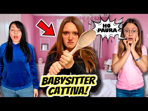 THE EVIL BABYSITTER ELVIRA HAS COME TO OUR HOUSE AND IS DECEIVING MOM MONI 😱 (1.EP)