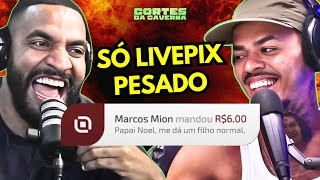 COMPILADO dos MELHORES LIVEPIXs de vcs | Caverna do Ogro