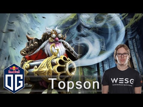OG.Topson & JerAx & n0tail  -VS-  MinD_ContRoL  - Ranked Match - OG Dota 2.
