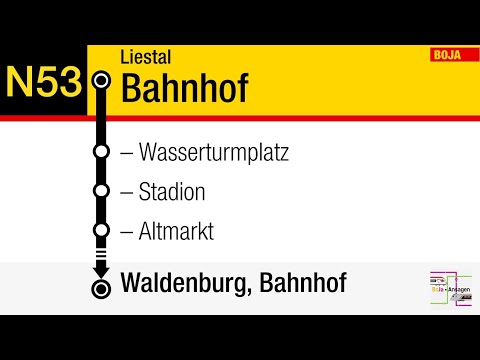 BLT Ansagen | N53 Liestal - Waldenburg | 2022 | BoJa Ansagen