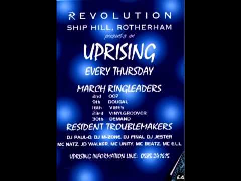 Dj Vinylgroover Uprising 23 03 95