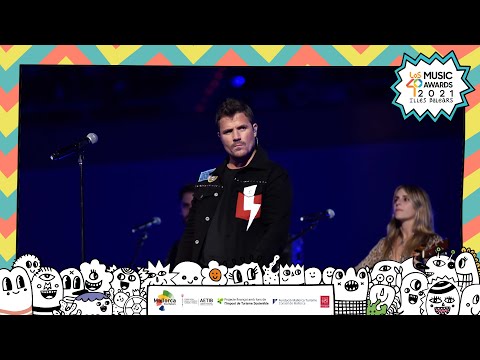 DANI MARTÍN canta 'NO, NO VUELVE' en directo en LOS40 Music Awards 2021 | LOS40