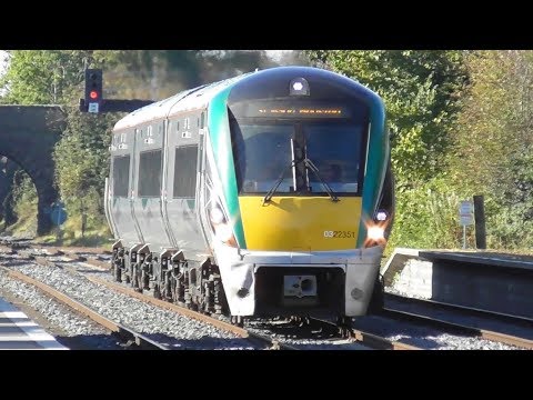 Irish Rail 22000 Class Intercity Train 22351 - Kildare Station, Ireland