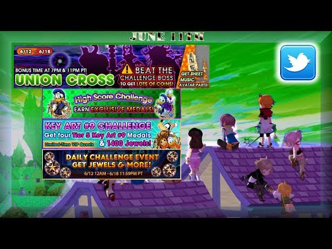 Khux : PRE-Update ~ New Union Cross - High Score Challenge - VIP Medal