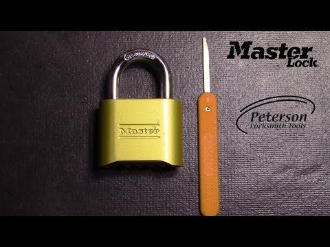 (075) Peterson Mini Knife Tool Review/How to Use & Master Combination Lock 175 bypass