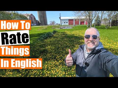 How to Rate Things in English! ⭐⭐⭐⭐⭐