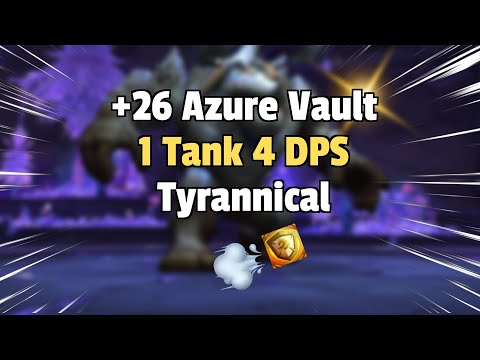 +26 Azure Vault 1 Tank 4 DPS - Zmok Protection Paladin
