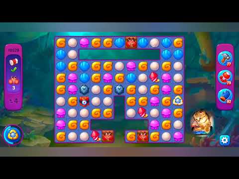 фишдом 2022 # 10528 уровень - прохождение без бустеров # Fishdom,  10528  level - no Boosters.