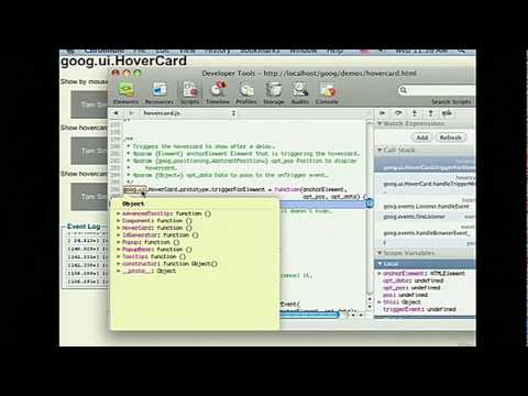 Google I/O 2010 - Google Chrome's developer tools