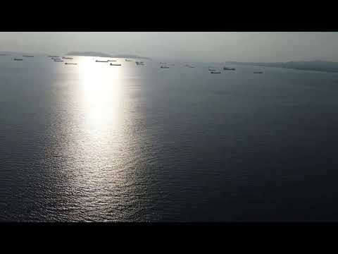 Mercan (Tuzla) from Drone (4k). Istanbul. Turkey