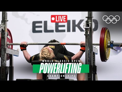 🔴 LIVE Powerlifting World Classic Open Championships | Men's 105kg & 120kg GROUP A