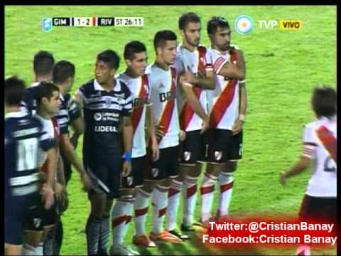 Gimnasia Lp 2 River  3 (Simplemente River)  Torneo Primera Division 2015
