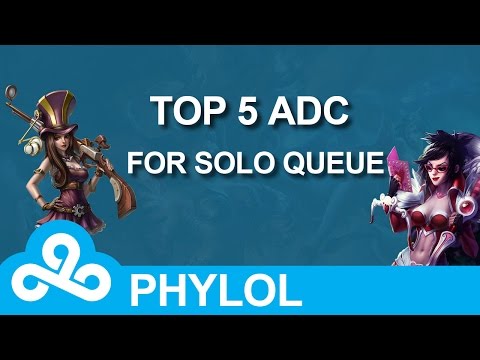 Top 5 ADCs for solo queue with tips and builds