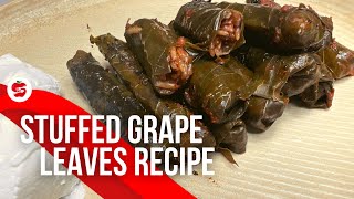Vegan Stuffed Grape Leaves (Turkish Dolma) 🌿 | Healthy & Delicious Recipe