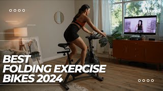 Best Folding Exercise Bikes 2024 🚴‍♂️🏠 TOP 5 Best Folding Exercise Bike