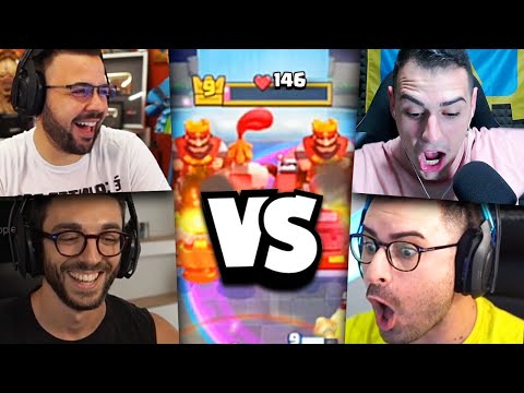 SCONTRO SUPREMO... GRAX e GIAMPY vs CICCIO e MURRY! - Clash Royale