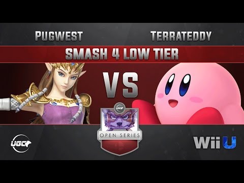 UGC Smash Open Low Tiers SMASH 4 LOW TIER - Pugwest (Zelda) vs Terrateddy (Kirby)