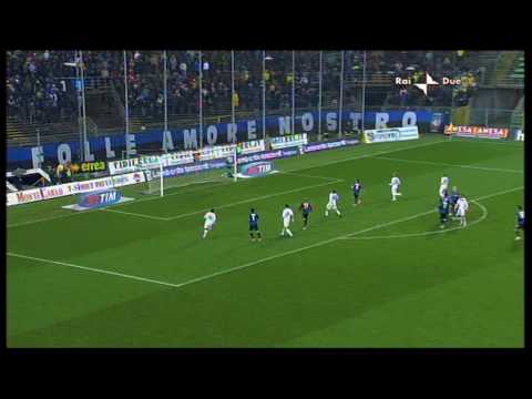 Atalanta - Roma  1-3 highlights Serie A 2009-10 HQ  29-11-09
