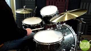 Video thumbnail for Mapex Black Panther Versatus 4-5/8" x 14" Snare by Boston Drum Center