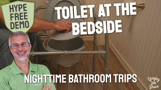 Bedside Commode 3-in-1 for Seniors - Close Look at HOMLAND