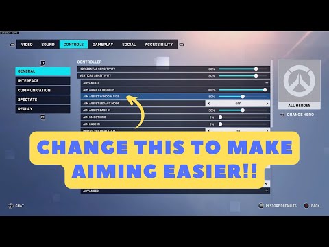 Change This Console Overwatch 2 Controller Setting to Improve Aim and Precision!