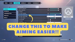Change This Console Overwatch 2 Controller Setting to Improve Aim and Precision!